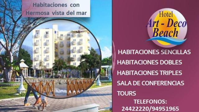 Hotel Art Deco Beach La Ceiba Esterno foto
