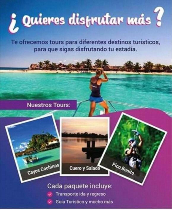 Hotel Art Deco Beach La Ceiba Esterno foto