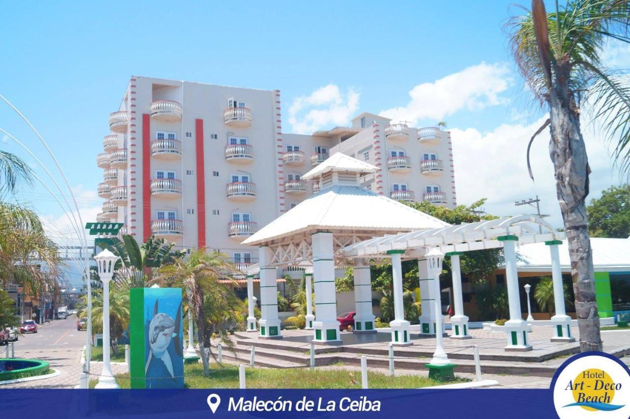 Hotel Art Deco Beach La Ceiba Esterno foto