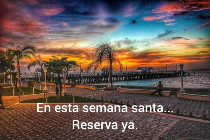 Hotel Art Deco Beach La Ceiba Esterno foto